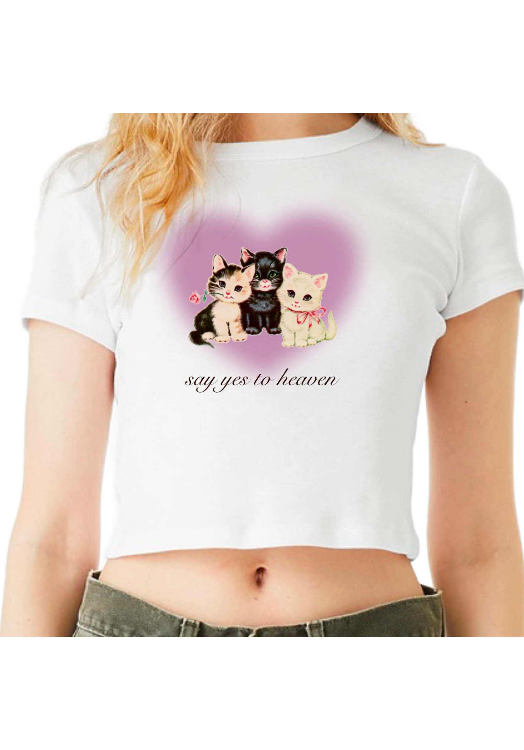 say yes to heaven bb tee