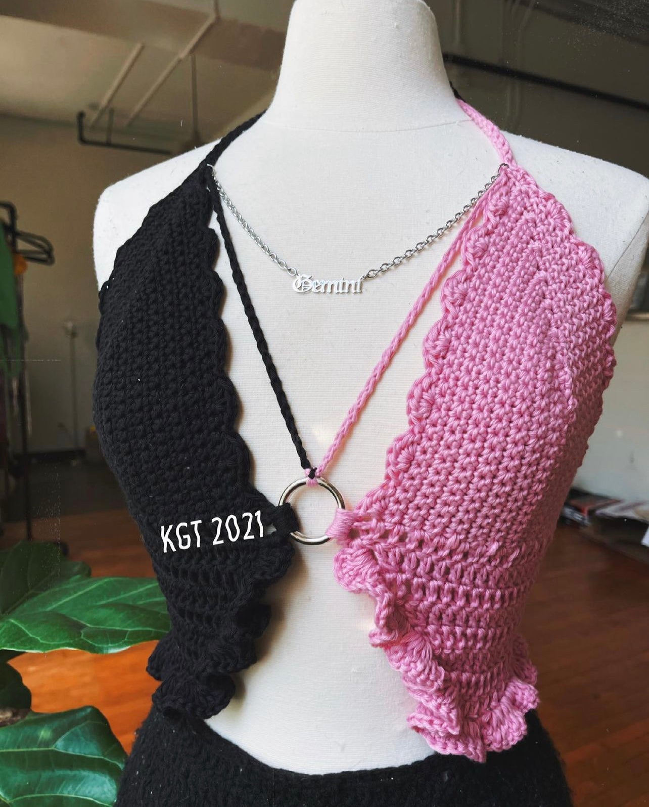 custom crochet top