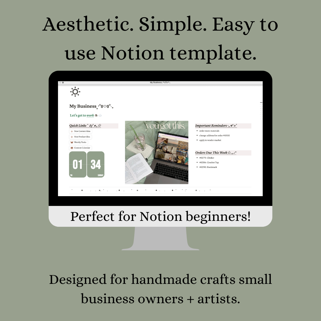 Small Business Notion Template